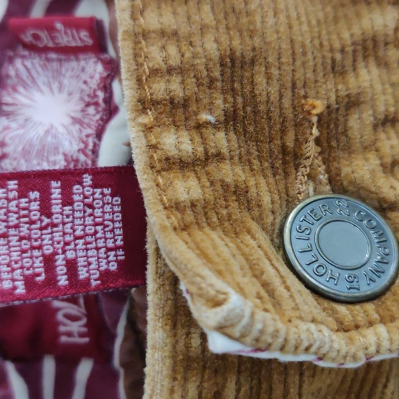 Vintage Hollister Stretch Corduroy Bootcut Jeans - Picture 6 of 8